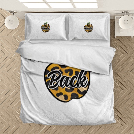 Welcome Back To Elementary School Leopard Print Bedding Sets