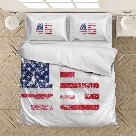 Trump 45 Squared Republican Bedding Sets