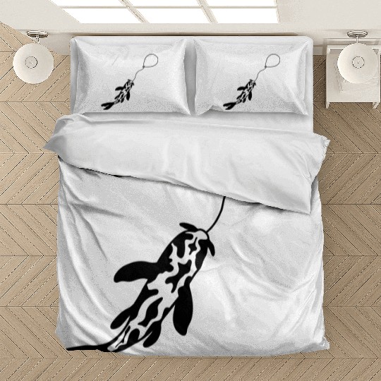 fishing koi fish balloon Bedding Sets