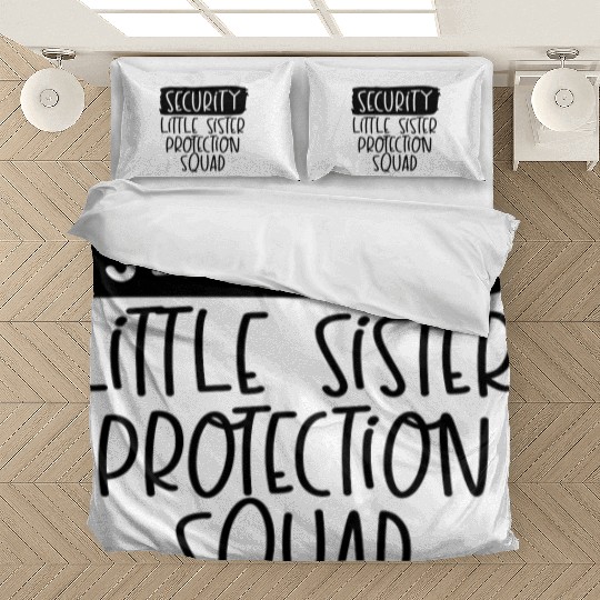 Big Brother Bedding Sets Security for Little Sister