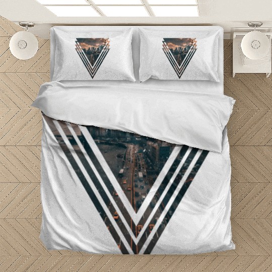Manhattan in Triangle Bedding Sets