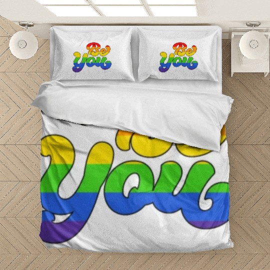 Be You, LGBT Rainbow Bedding Sets