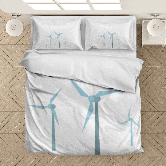 Blow Me Wind Renewable Energy Windtech Windmill Bedding Sets