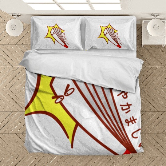 Angry Paper Fan | 喧しい Bedding Sets
