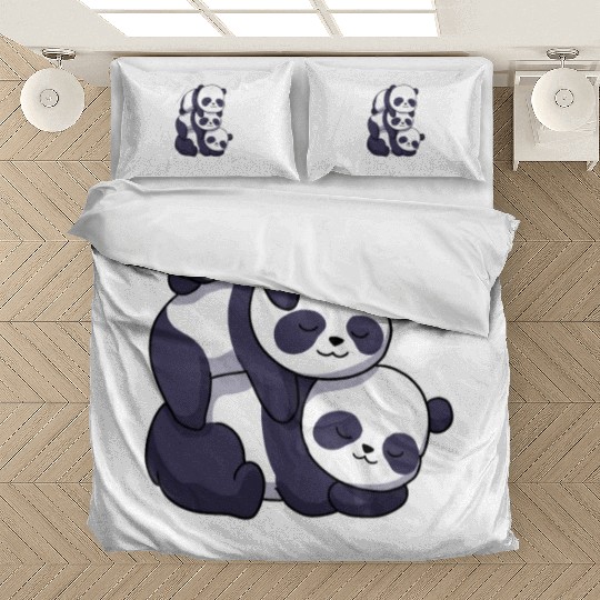 Maybe Later Panda Funny Panda Gift Bedding Sets