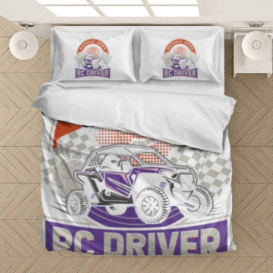 Natural Born RC car Driver Racer Remote Controlled Bedding Sets
