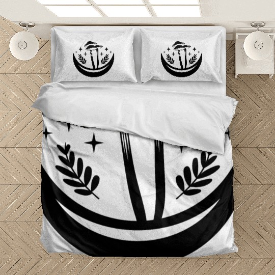 Moon And mushrooms Bedding Sets