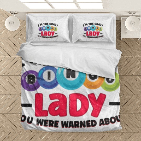 Bingo Card Game Grandma Bingo Player Bingo Cards Bedding Sets