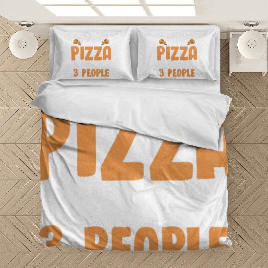 Funny Cheese Pizza Bedding Sets
