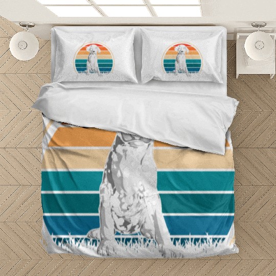 Dalmatian Dog Owner Retro Dog Lover Bedding Sets