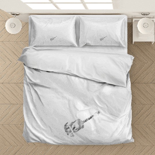 Endless revival rock'n'roll guitar rockabilly Bedding Sets