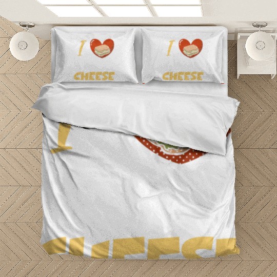 I Love Grilled Cheese Bedding Sets