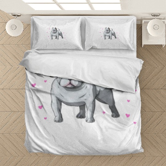 Kinda Busy Being An American Bully Mom Bedding Sets
