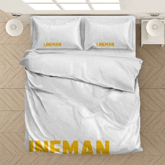 save a fuse blow a lineman Bedding Sets