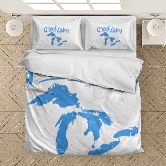 Great Lakes Shark Free & Unsalted Summer Vacation Bedding Sets