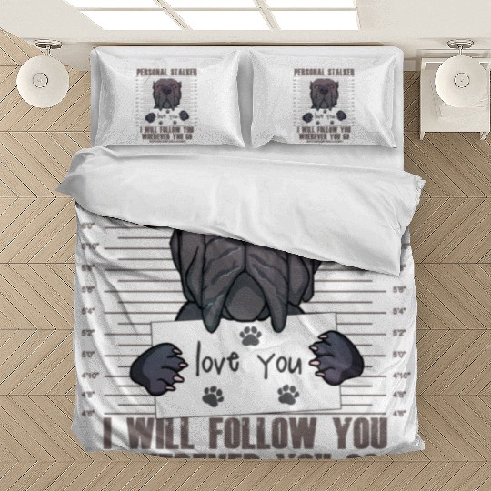 Funny Cane Corso Dog Italian Mastiff Lover Gift Bedding Sets