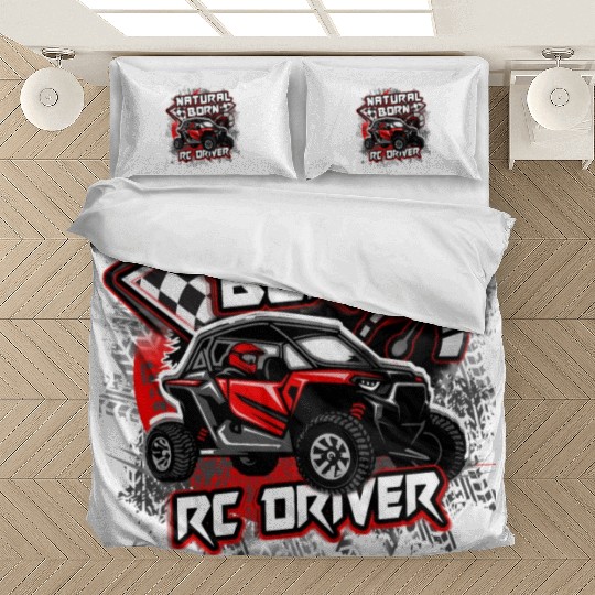Natural Born RC car Driver Racer Remote Controlled Bedding Sets