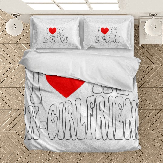 I Love My Ex Girlfriend stroke Bedding Sets