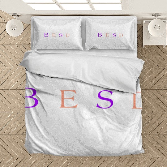 Purple and pink blessed aka pimp shit type shit Bedding Sets
