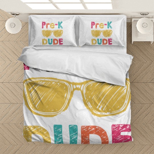 Pre-K Dude Back to School Bedding Sets First Day