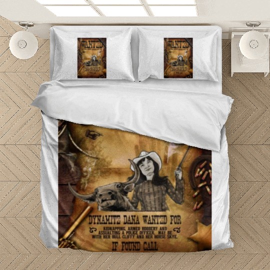 The Cowgirl Wanted Design Bedding Sets