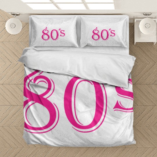 80's Retro Clothing - I Love the 80s Bedding Sets