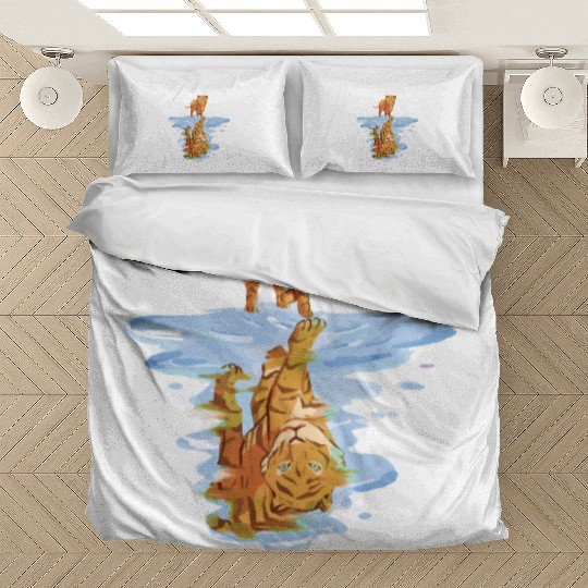 Tiger Cub Confidence Matter Most Bedding Sets