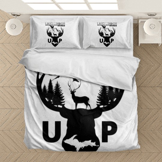 Lake Linden Michigan Upper Peninsula Bedding Sets