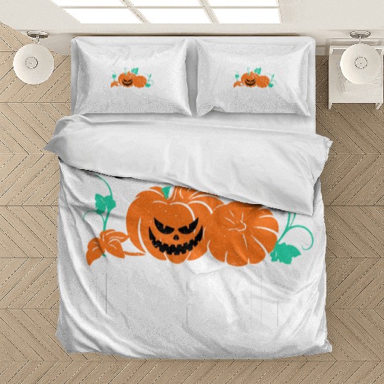 Farm Fresh Pumpkins And Haunted Hayrides Bedding Sets