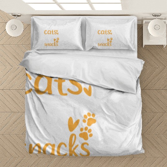 Cat Owner I My Perfect Day Cats Naps and Snacks - Bedding Sets