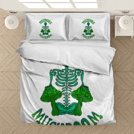 poison mushroom Bedding Sets