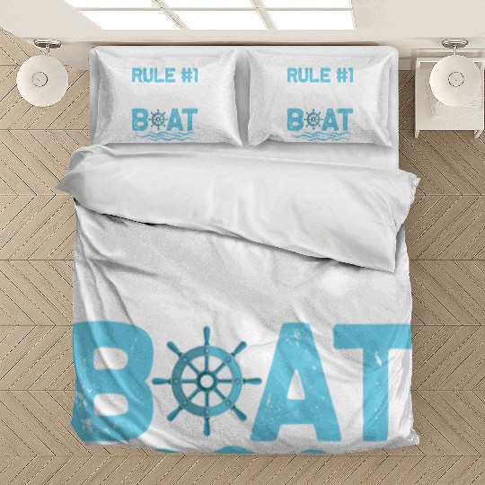 Rule #1 Don't Fall Off The Boat Cruiser Vacation C Bedding Sets