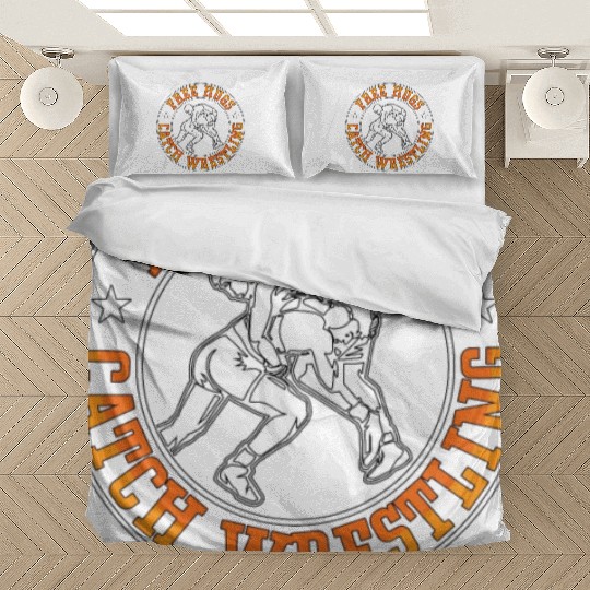 Catch Wrestling Free Hugs Fight Grappling Wrestler Bedding Sets