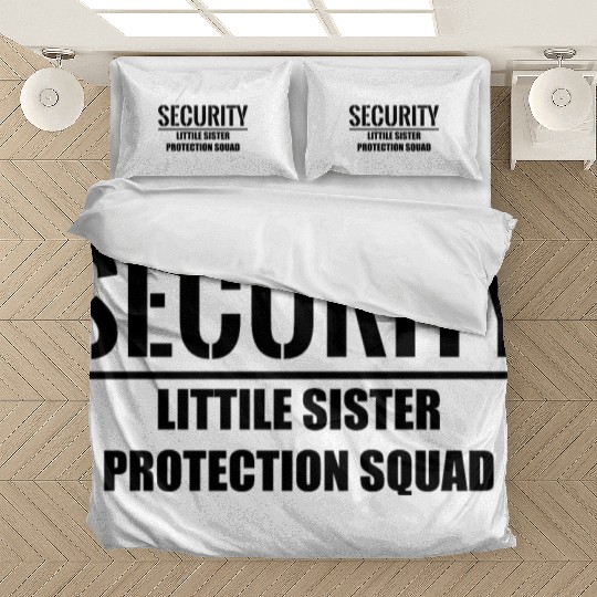 Security Little Sister Protection Squad Bedding Sets