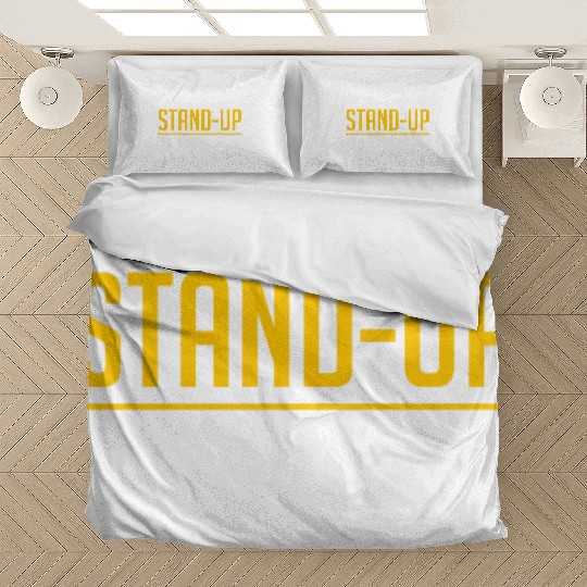 Support Stand Up Comedy 4 Bedding Sets