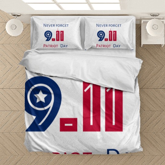 Never Forget Patriot Day 9.11 Bedding Sets
