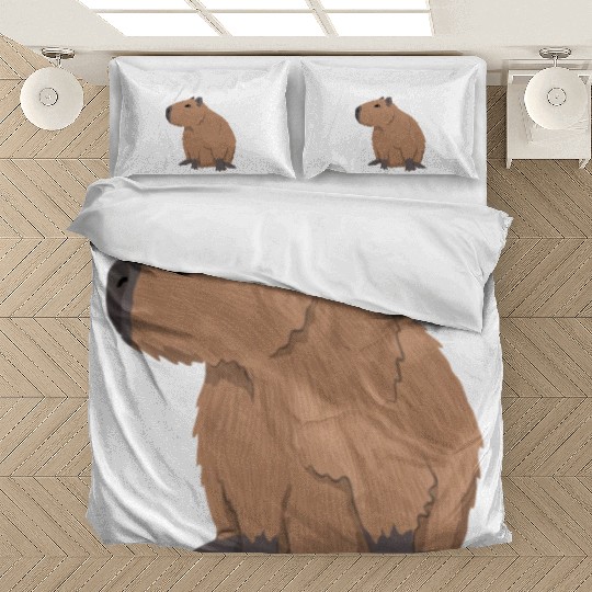 Ok I Pull Up Capybara Funny Meme Capybara Lover Bedding Sets
