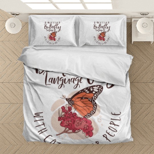Celestial Art Butterfly Talking Mystical Insect Bedding Sets