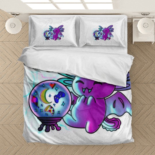 Axolotl Vampire Crystal Ball Bedding Sets