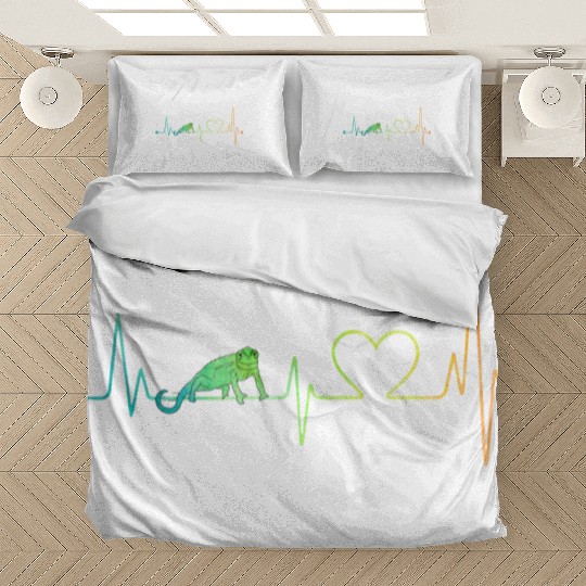 Chameleon Heartbeat Bedding Sets