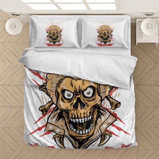 Screaming Skull by Wild Linus Germany Bedding Sets