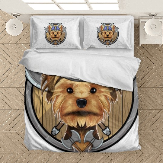 Yorkshire Terrier I Valhalla I Viking Bedding Sets