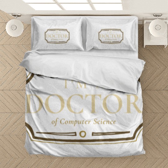 Computer Science PhD Doctorate Graduation Gift Bedding Sets