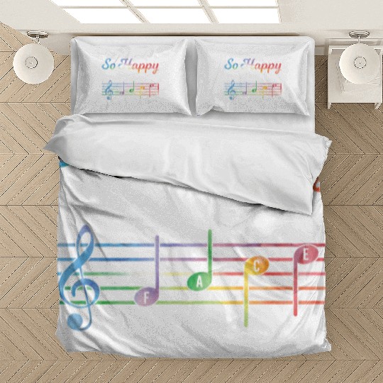 Music Teacher First Day of School Bedding Sets
