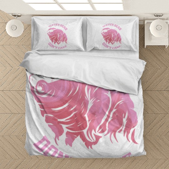 Water Bear Don't Care Bedding Sets