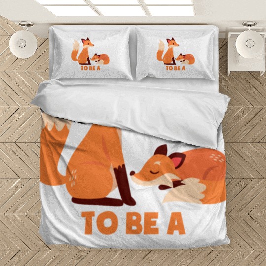 Fox Brother Siblings Offspring Gift Bedding Sets