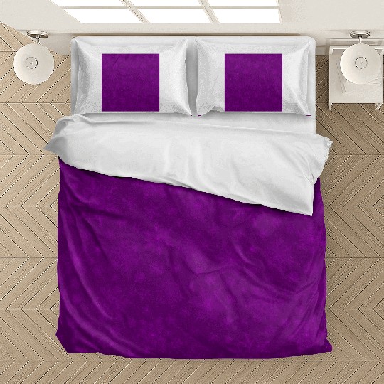 Purple Snowflakes Pattern Bedding Sets
