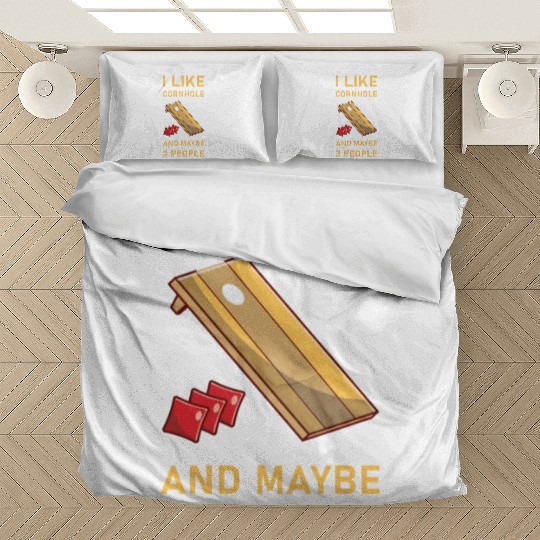 I like cornhole and maybe 3 people - Bean Bag Toss Bedding Sets