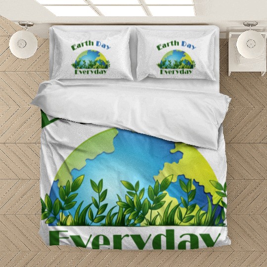 Earth Day Everyday Planet Earth Bedding Sets