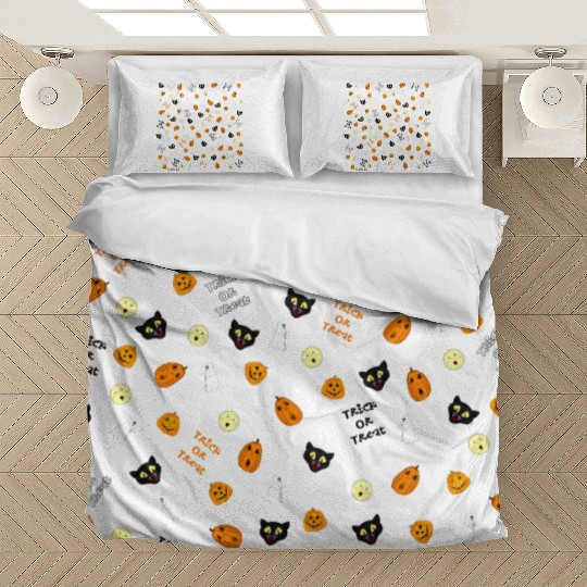 Trick or Treat Pattern Bedding Sets